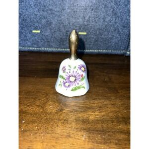 Enesco October Aster Ceramic Bell